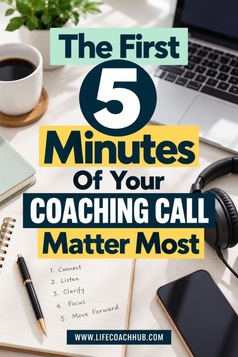 Telephone Coaching Strategies: The Five Minute Window to Make a Successful Connection