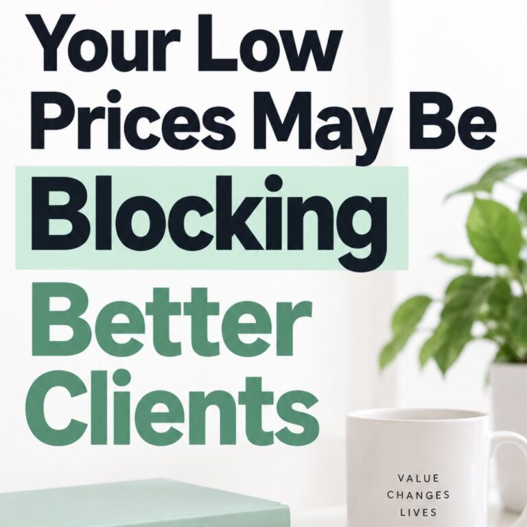 Why You’re Not Greedy For Charging Higher Fees & 6 Reasons Undercharging Hurts Your Business