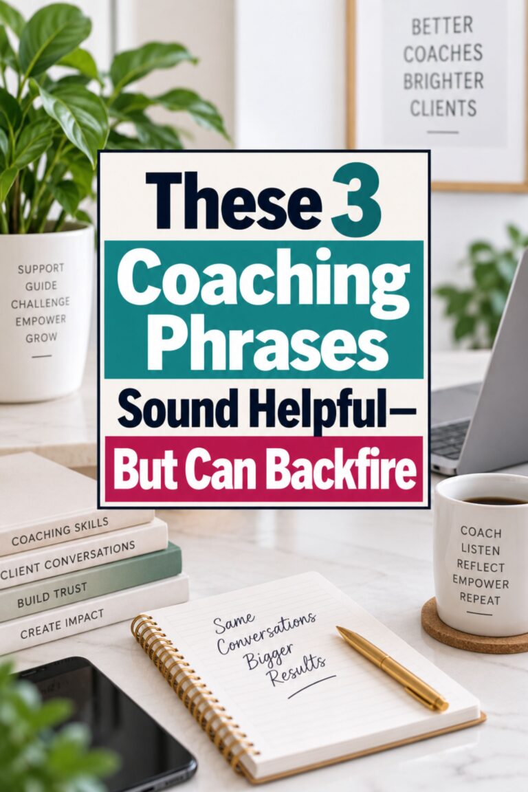 These 3 Phrases Will Drive Away Your Coaching Clients
