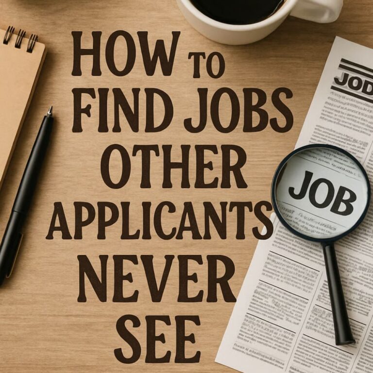 Secret Jobs 101: How to Find Hidden Jobs