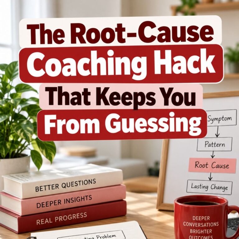 The Root of the Problem in Coaching