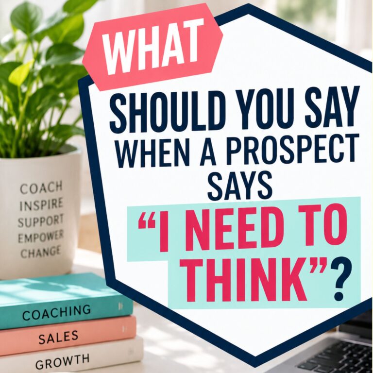What Most Coaches Get Wrong About Selling Their Services