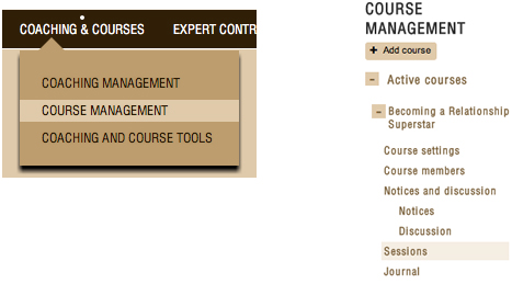 How do I create module and lesson content?