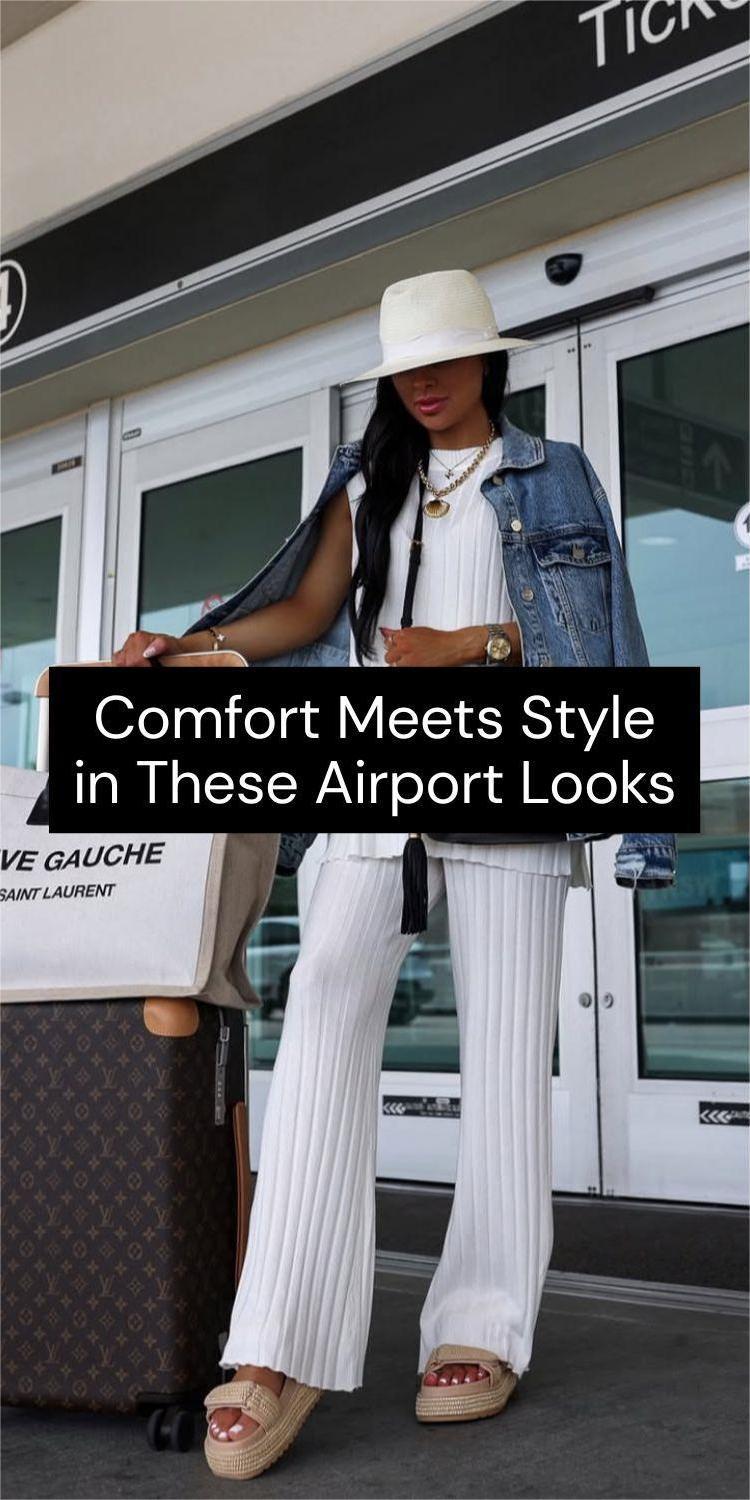 Airport Outfit Ideas for Effortless Style and Comfort