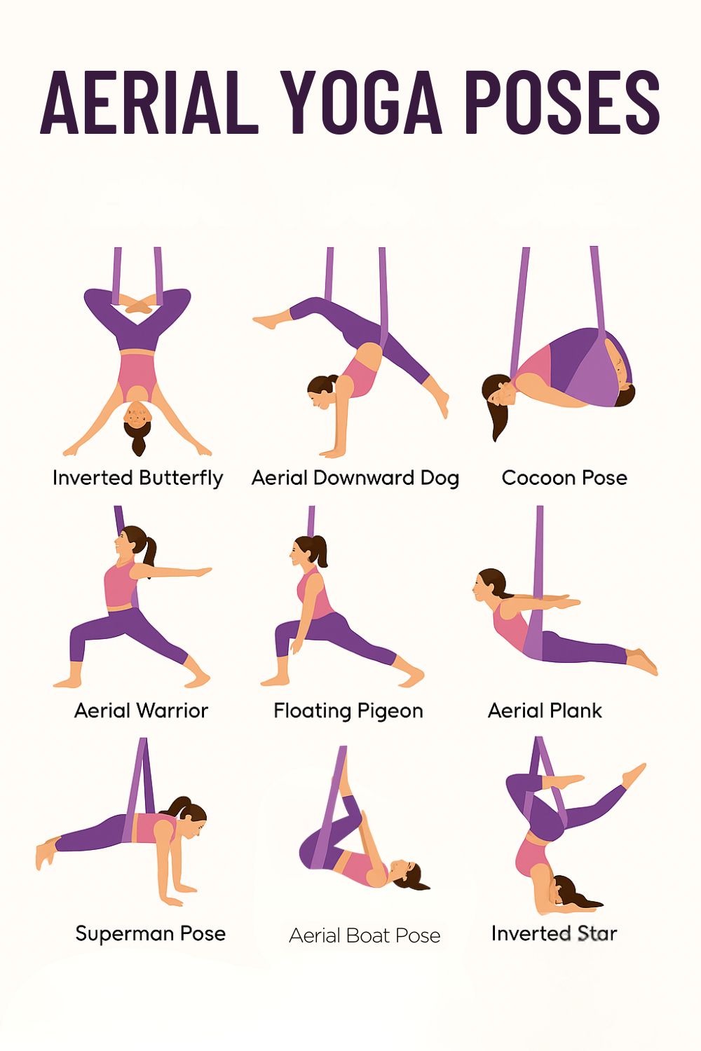 Aerial Yoga for Adventurous Spirits: The Fun, Fearless Way to Build ...