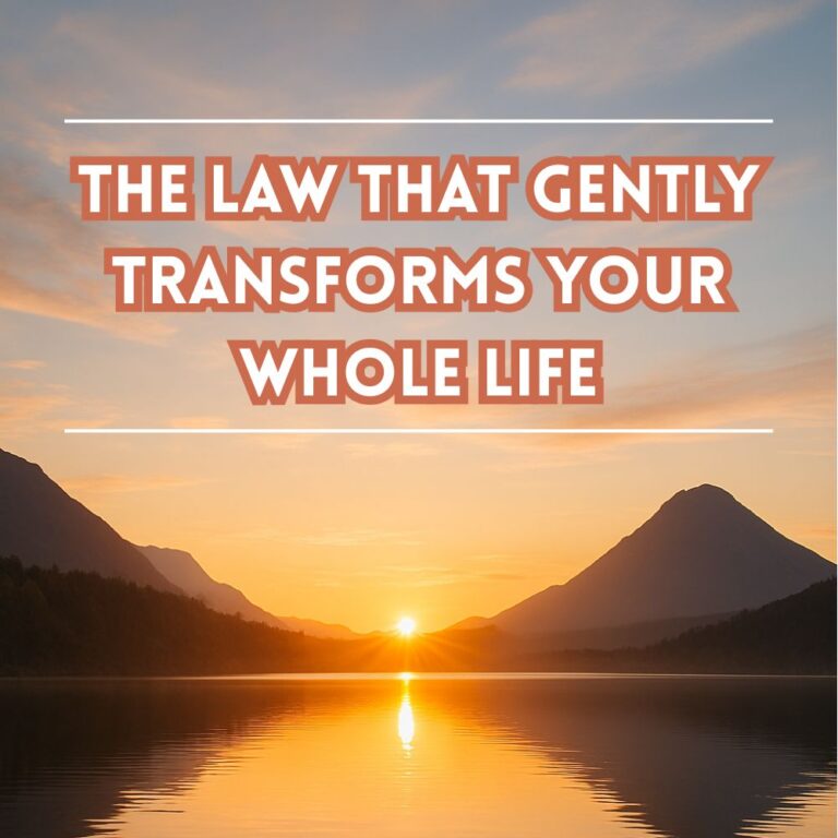 The Law of Correspondence: What’s Going On Inside You Is Already Showing Up Around You