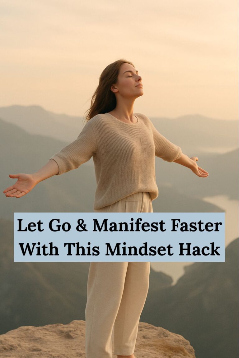 The Law of Detachment: When You Let Go of Control, You Make Room for What’s Meant for You