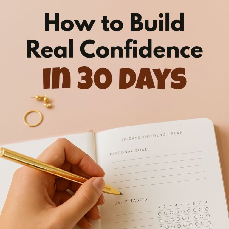 How to Develop Unshakable Self-Confidence in 30 Days