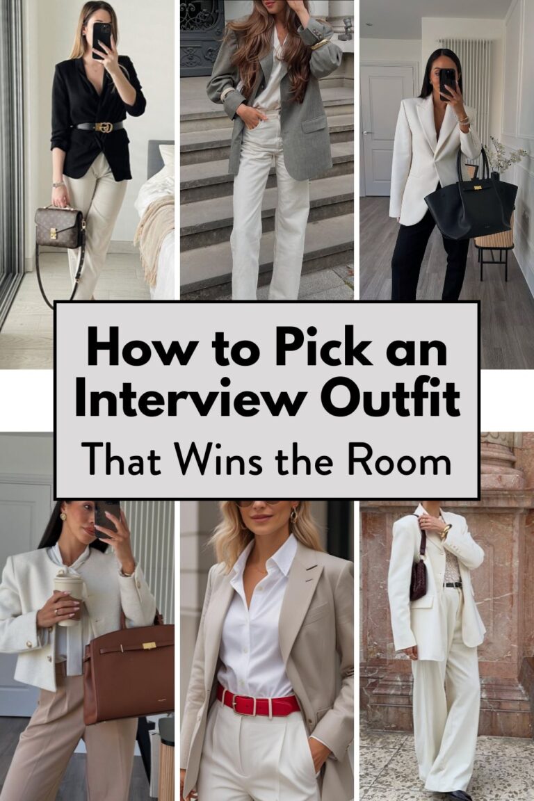 Decide Your Interview Outfit in Seconds with These Psychological Tricks for Stress-Free Success