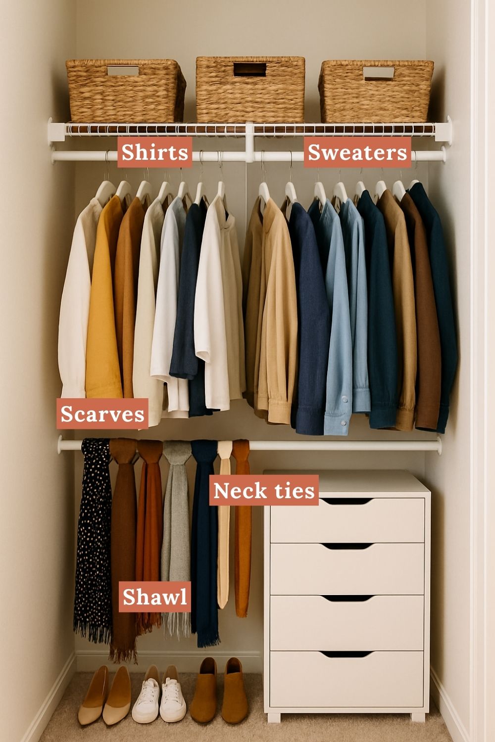 Creative Ways to Use Tension Rods for Home Organization - Life Coach Hub