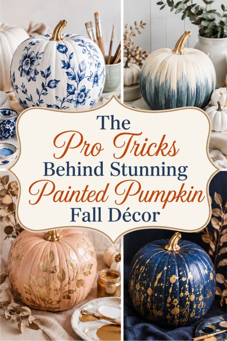 The Secret Techniques Professional Artists Use on Painted Pumpkins