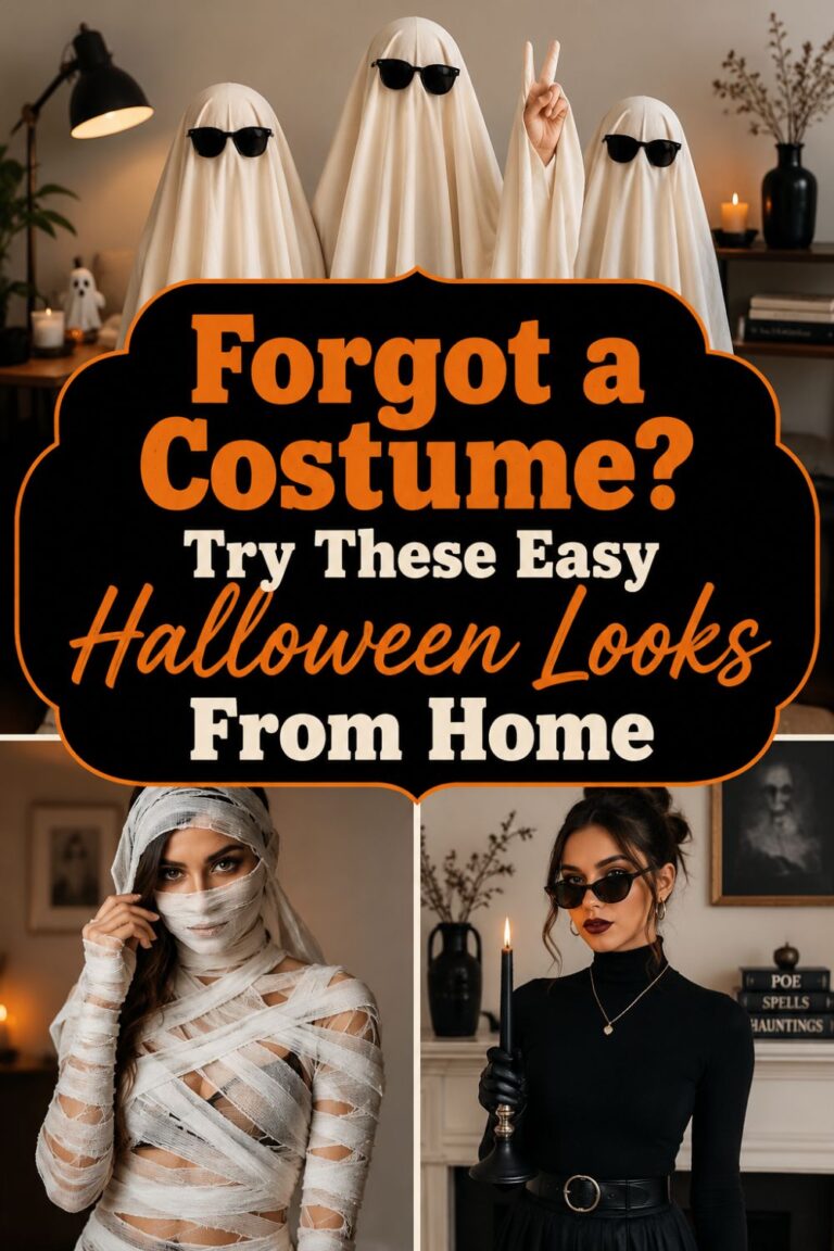 11 Last-Minute Halloween Costumes You Can Make Using Household Items for a Spooky Night