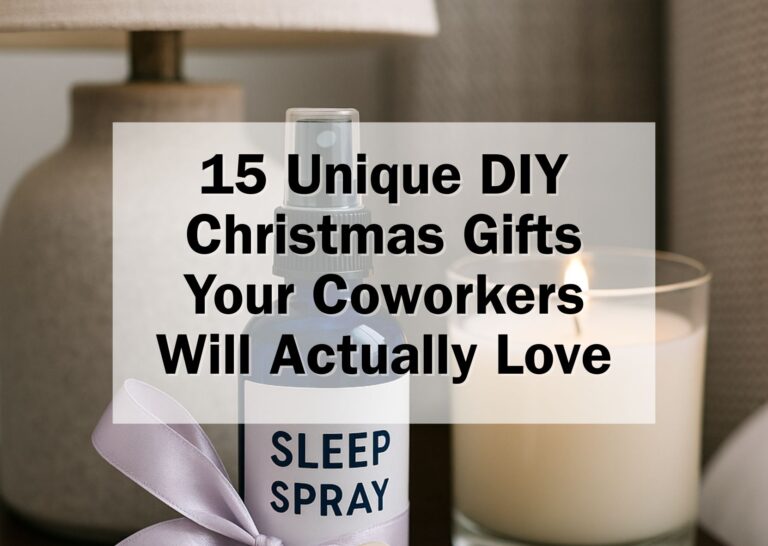 15 Unique DIY Christmas Gifts Your Coworkers Will Actually Love