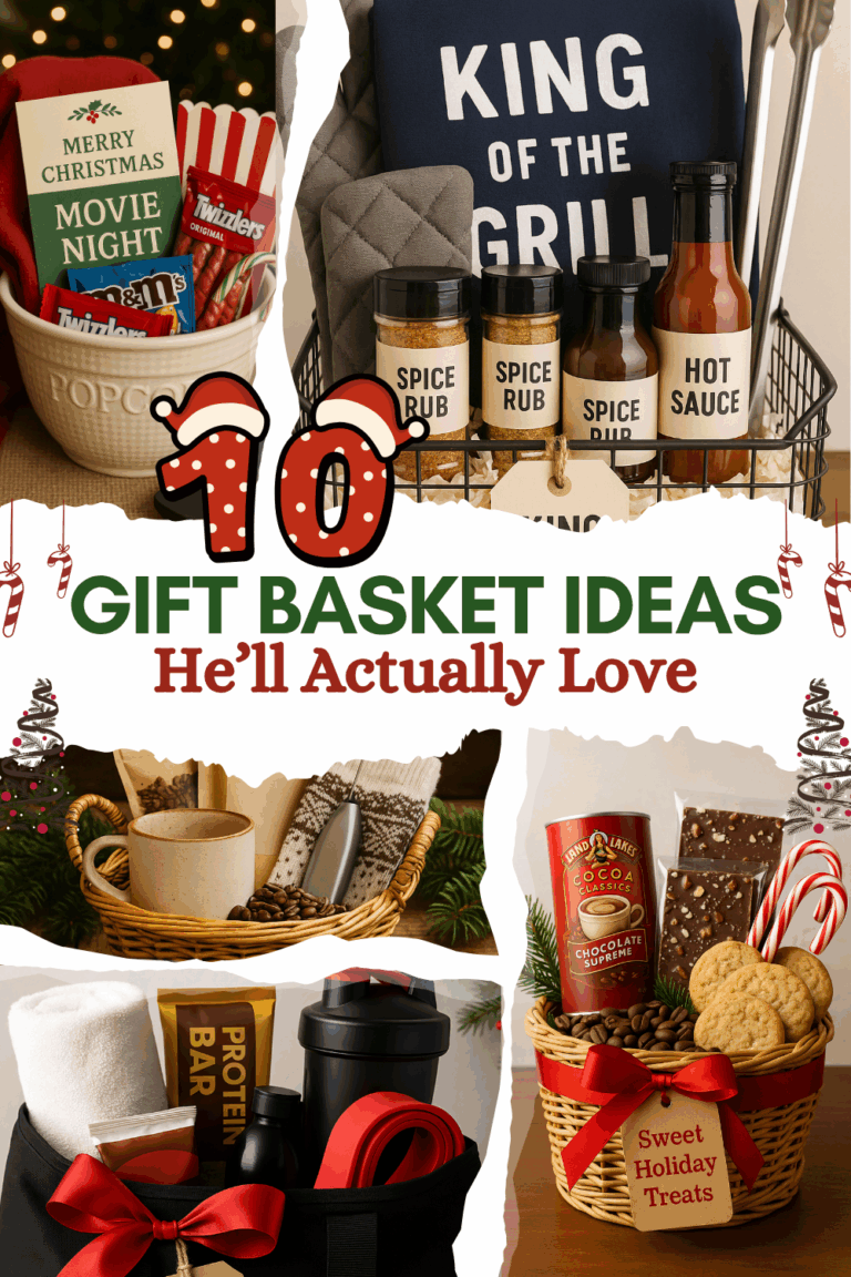 10 Thoughtful Christmas Baskets for Him: The Secret to Building the Perfect Gift
