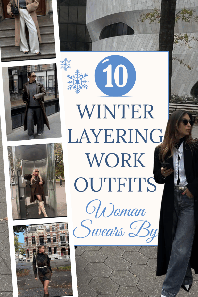 13 Unexpected Layering Tricks for Casual Winter Office Looks