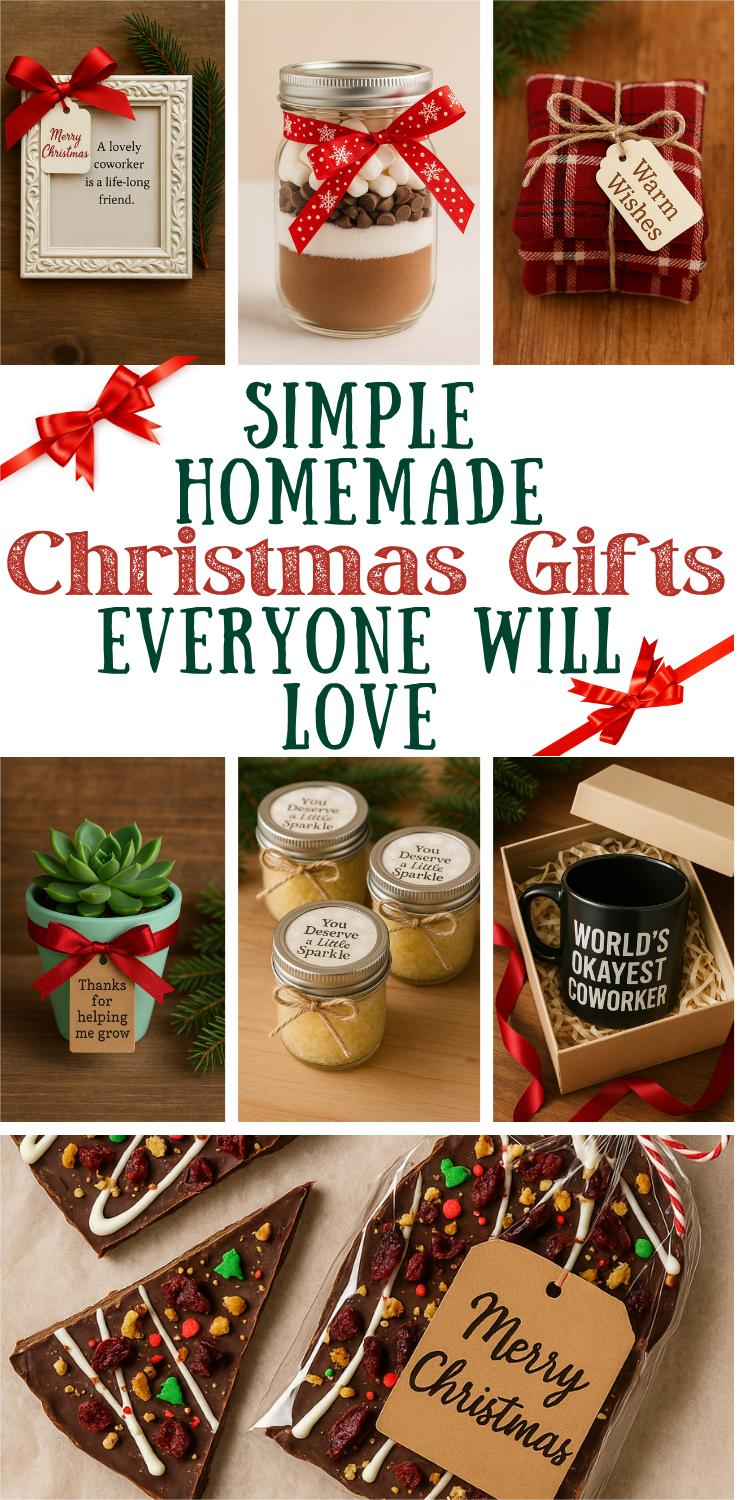 15 Unique DIY Christmas Gifts Your Coworkers Will Actually Love