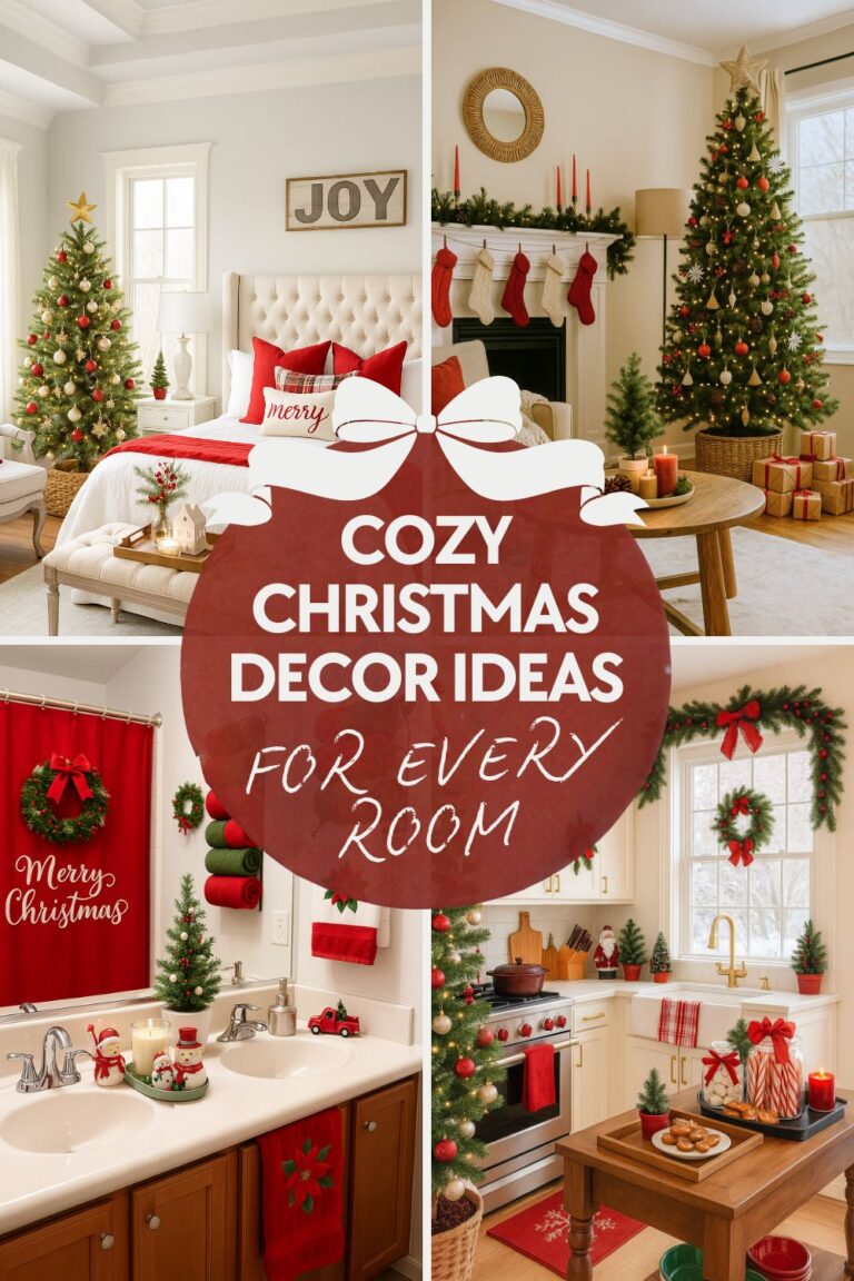 How to Make Every Room Feel Like Christmas: Kitchen, Bedroom, Living Room & Even the Bathroom