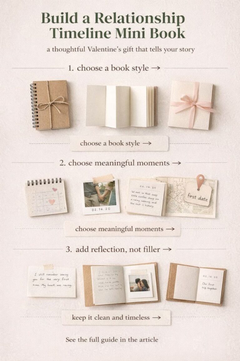 This Relationship Timeline Mini Book Turned Our Memories Into a ...