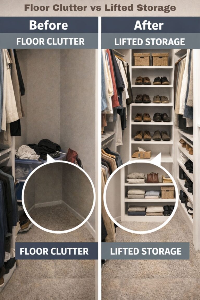 Small Walk-In Closet Makeover: Layout Changes That Actually Work - Life ...