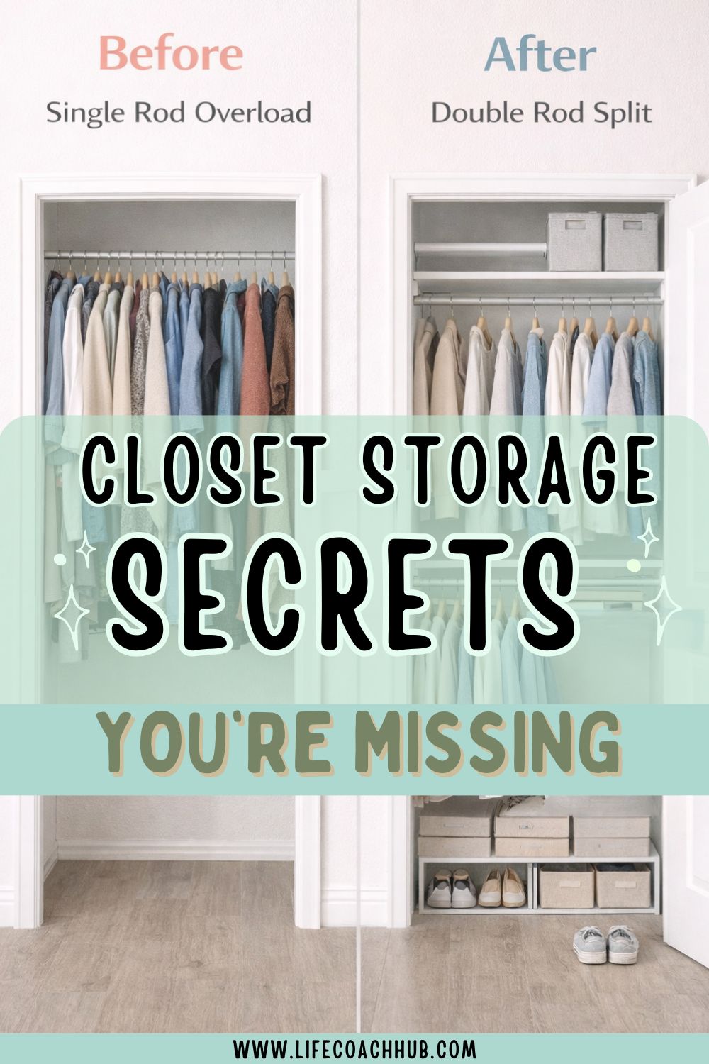 The “Zone Method” for Very Small Closets (Step-by-Step Layout Plan ...
