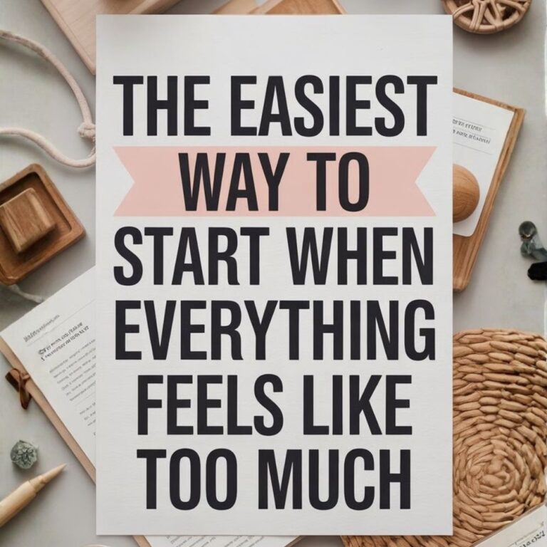 The Crazy Simple Trick That Makes Big Tasks Feel Effortless