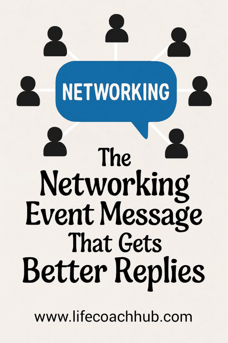What to Say After a Networking Event: Simple Follow-Up Messages That Actually Get Replies