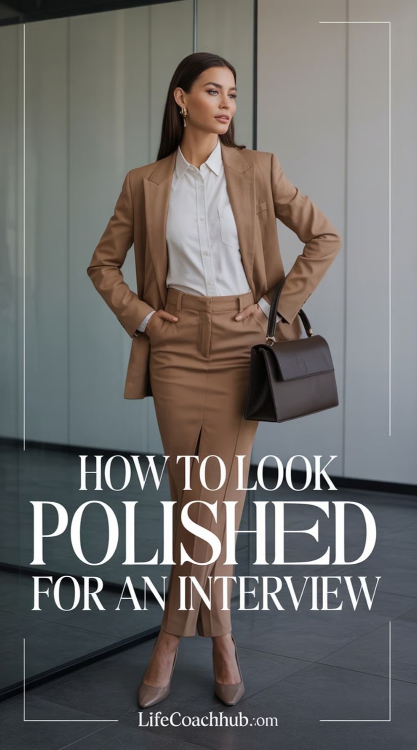 The 3-Piece Interview Outfit Formula That Always Looks Intentional ...