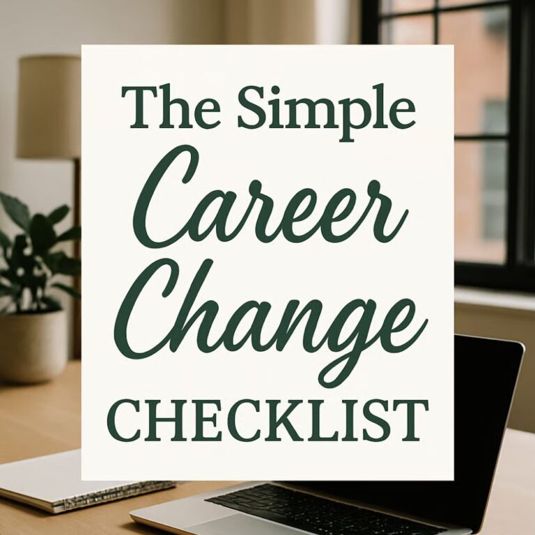 7 Signs It’s Time to Change Careers: Signals, Tools, and a Transition Checklist