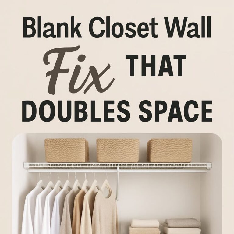 Closet Wall Organization Ideas That Use Vertical Space Better