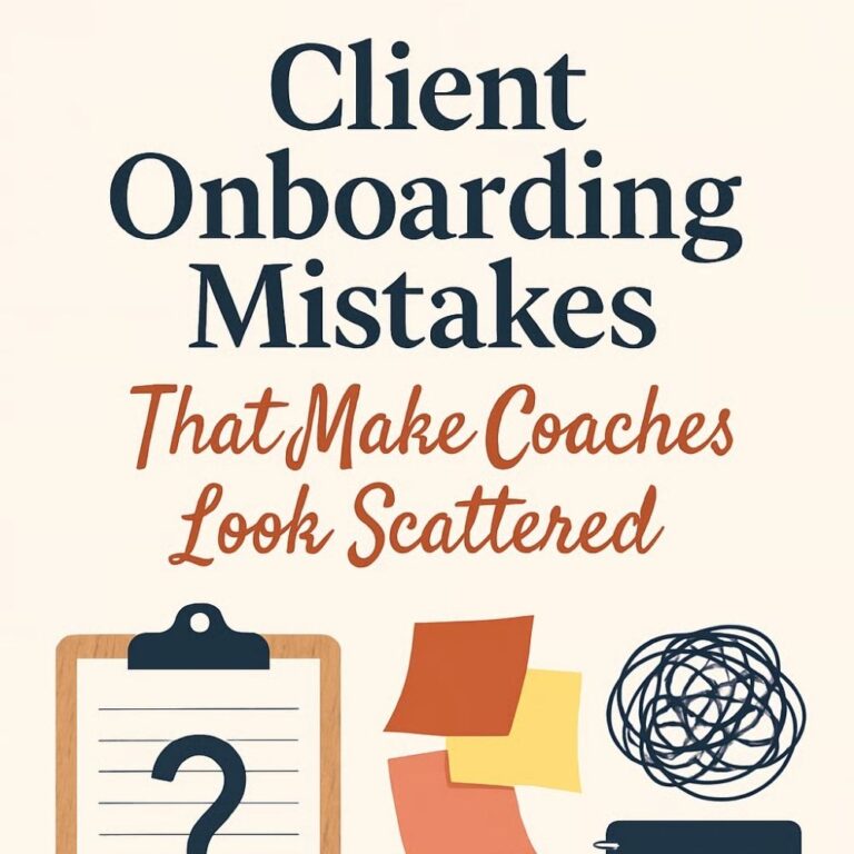 Client Onboarding for Coaches: The Professional System Every Coaching Business Needs