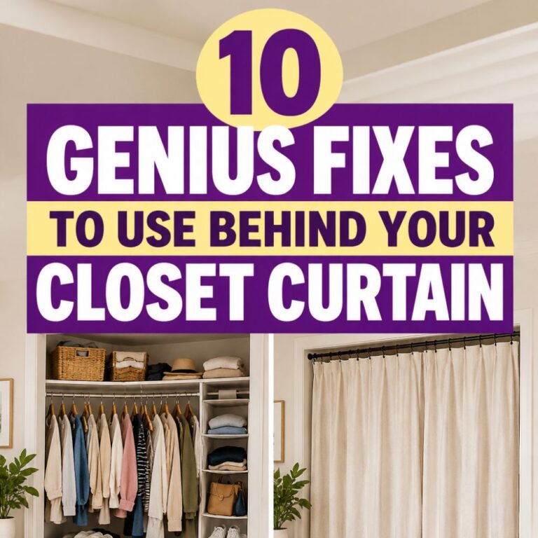 Closet Curtain Ideas That Hide Clutter and Soften the Space